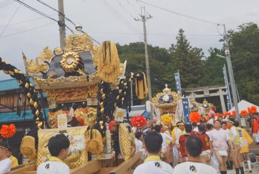 秋祭り　姫路のとある場所　ふんどし姿　
